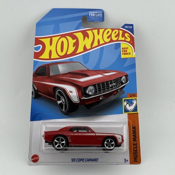 Hot Wheels 1969 Chevrolet Copo Camaro Hw Muscle Mania Red Collector's Edition