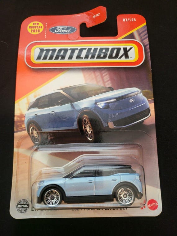 Matchbox Ford Explorer BEV Light Blue - Collector's Edition