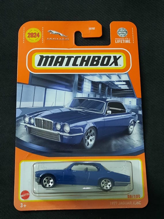 Matchbox 1977 Jaguar XJ6C - Dark Blue - Collector's Edition