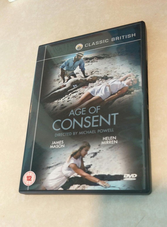 Age Of Consent (1969) James Mason, Helen Mirren, Michael Powell film DVD Perfect Birthday Gift