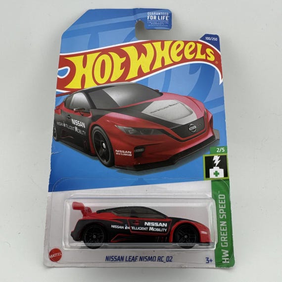 Hot Wheels Nissan Leaf Nismo RC_02 HW Green Speed Red Collector's Edition
