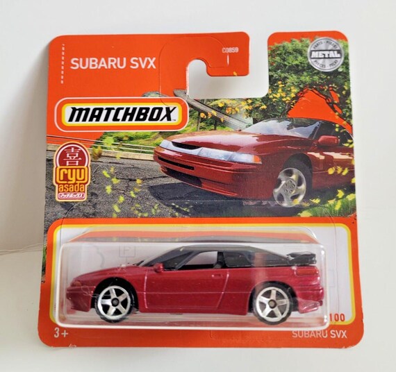 Matchbox Subaru SVX MBX Highway Metalflake Red Ryu Asada