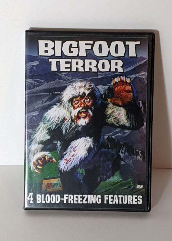 Bigfoot Terror - 4 Blood-Freezing Features (DVD, Movie Rare)