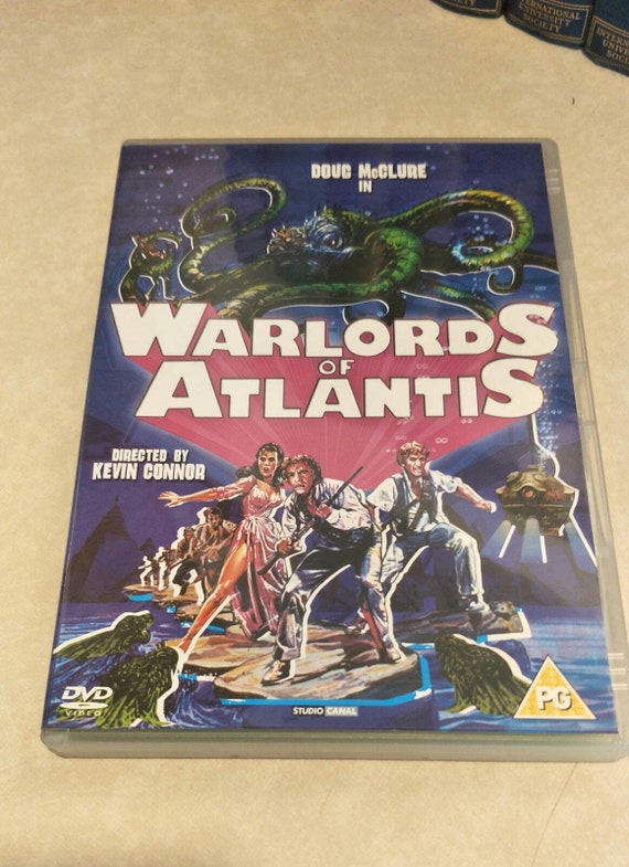 Warlords of Atlantis , Doug McClure, Kevin Connor DVD Perfect Birthday Gift