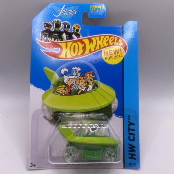 Hot Wheels The Jetsons Capsule Car HW City Green 1:64 Collector's Edition