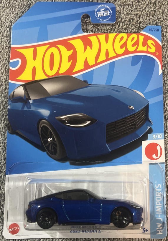 Hot Wheels Nissan Z Hw J-Imports Blue - Collector's Edition