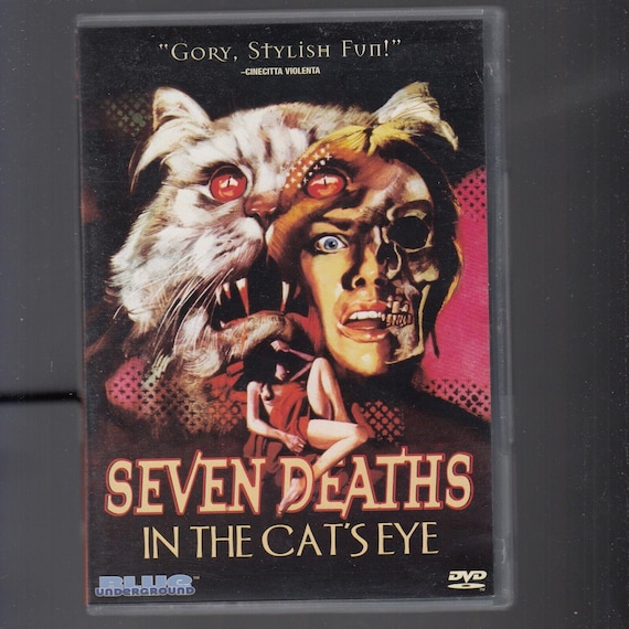 Seven Deaths in the Cat's Eye (DVD, 1973) Blue Underground - Region 0