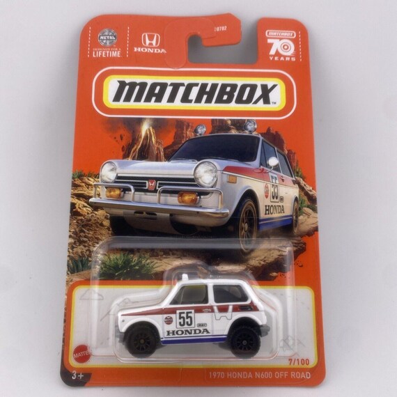 Matchbox 1970 Honda N600 Off Road White Collector's Edition