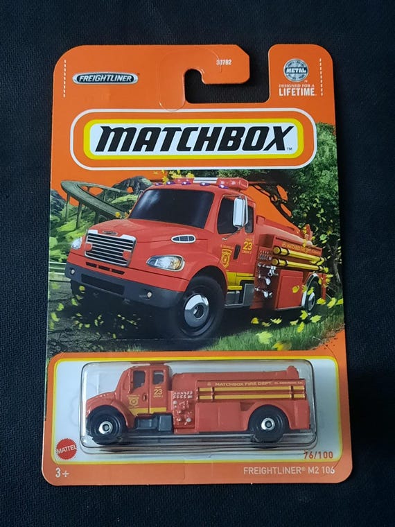 Matchbox Freightliner M2 106 Truck - Red - Collector's Edition