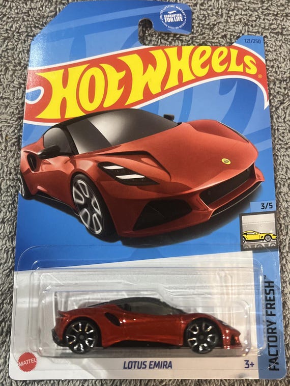 Hot Wheels Lotus Emira Hw Factory Fresh Red - Collector's Edition