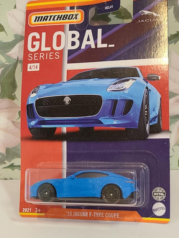 Matchbox Global Series '15 Jaguar F-Type Coupe Blue Collector's Edition