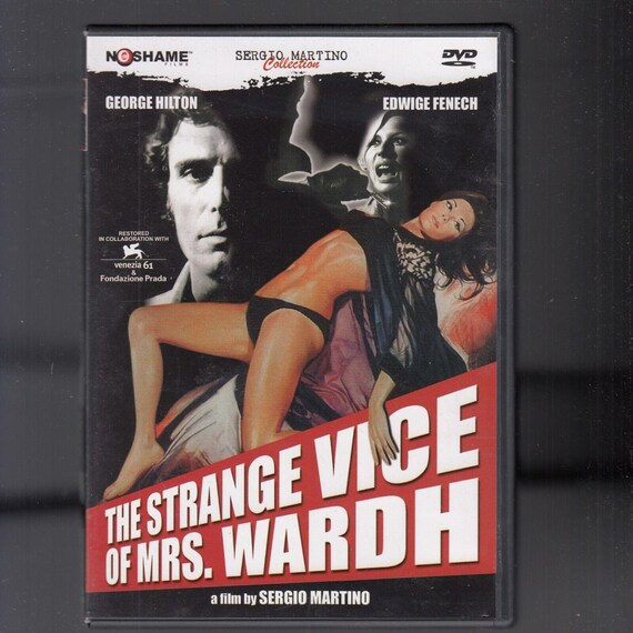 The Strange Vice of Mrs. Wardh DVD - REGION FREE - No Shame + Booklet 1971