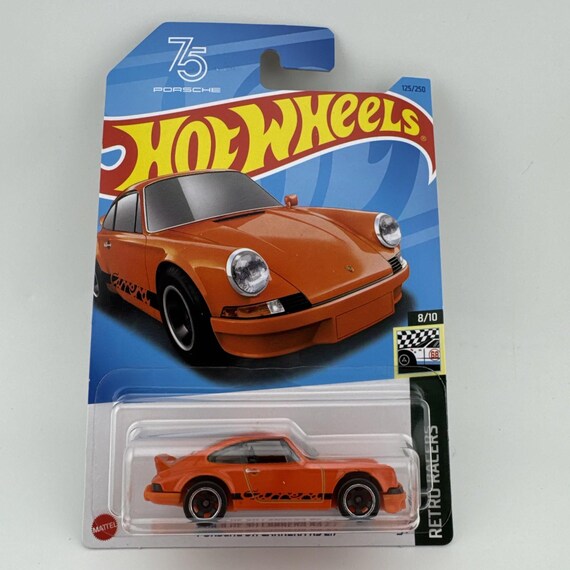 Hot Wheels Porsche 911 Carrera RS 2.7 Hw Retro Racers Orange Collector's Edition