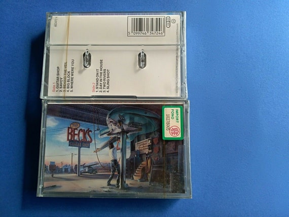 Jeff Beck's Guitar Shop with Terry Bozzio and Tony Hymas MC 1989 EPIC 4634724 Vintage Audio Cassette Tape s
