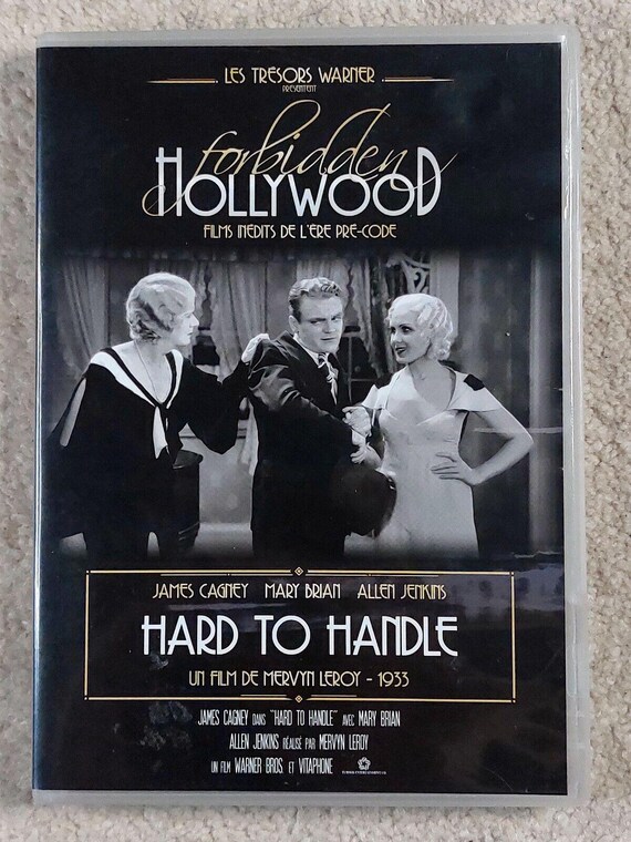 Hard To Handle (DVD, 1933) Forbidden Hollywood - James Cagney, Mary Brian