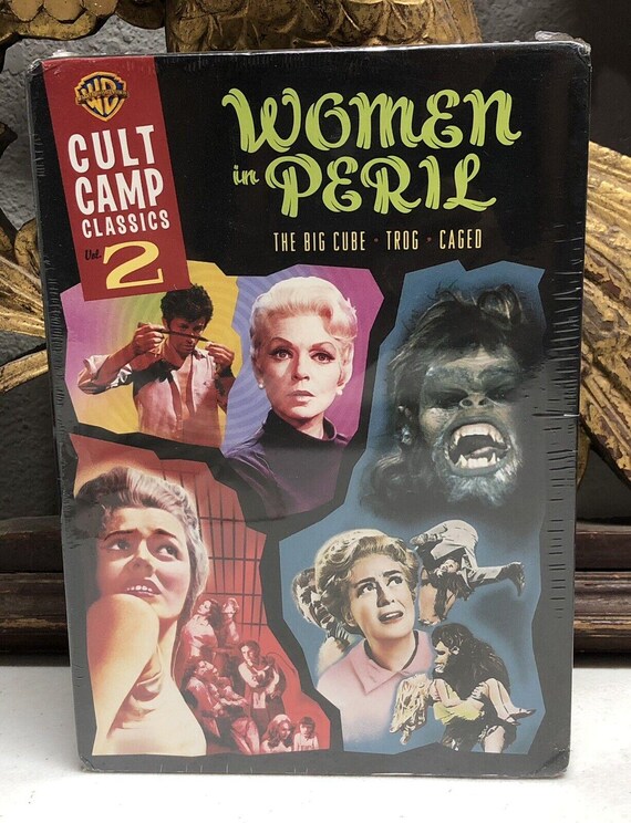Cult Camp Classics Volume 2 - Women in Peril (DVD, Vintage, 3-Disc Set).