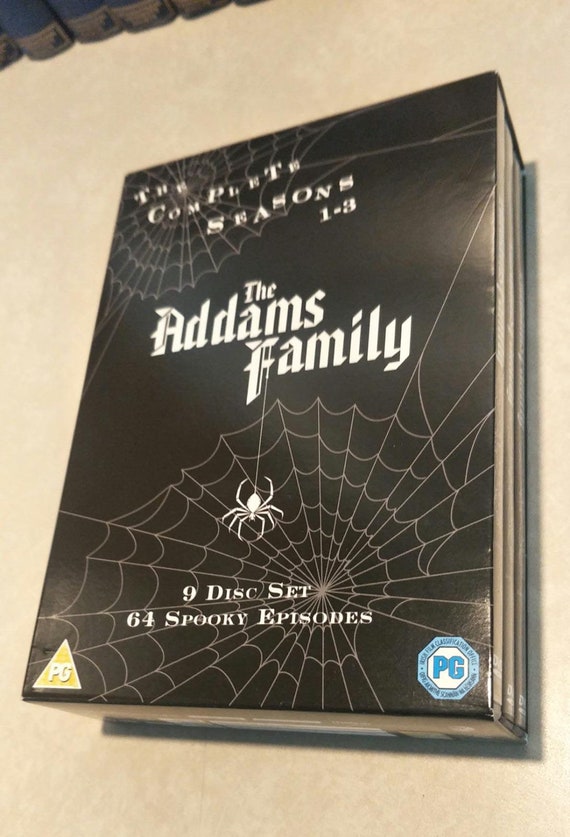 The Addams Family: The Complete Series (1964) SERIES SEASON 1-3 DVD Perfect Birthday Gift