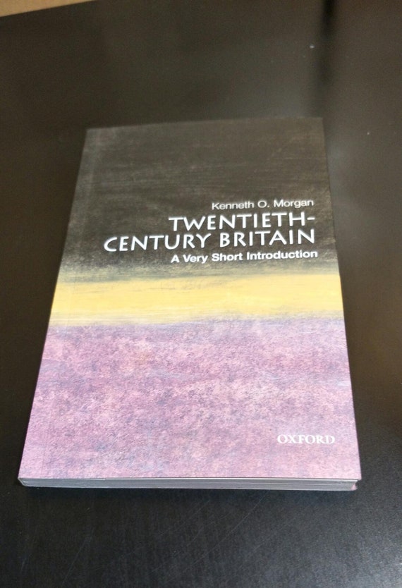Twentieth Century Britain: A Very Short Introduction by Morgan Kenneth Paperback Christmas Gift Oxford University Press 2000