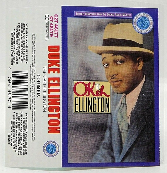 Duke Ellington The OKEH Ellington CT 46179 Columbia 1992 Jazz Masterpieces Audio Cassette Tape s