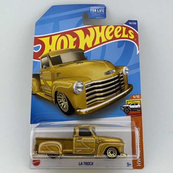 Hot Wheels La Troca Pickup Chevy Vehicle Hw Hot Trucks Gold Collector's Edition