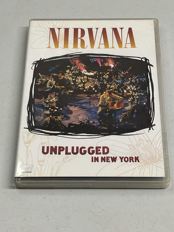Nirvana: Unplugged In New York (DVD, Vintage ) Includes Insert