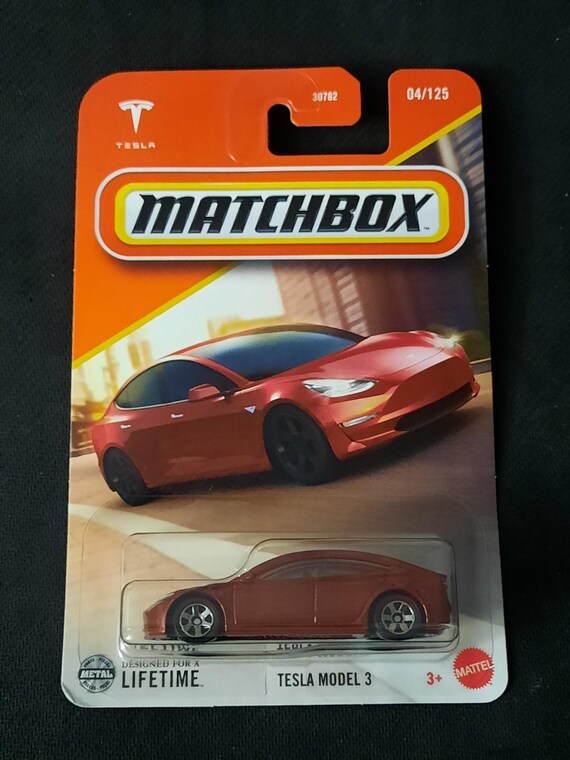 Matchbox Tesla Model 3 - Red - Collector's Edition