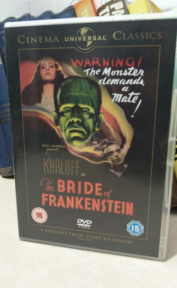 The Bride Of Frankenstein (Cinema Universal Classics, 1935) Vintage Horror DVD Christmas Gift Ideas
