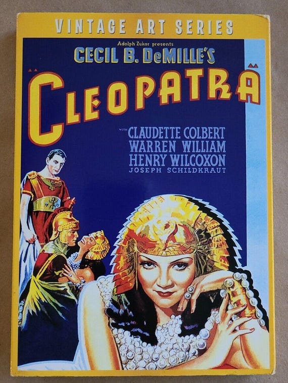 Cleopatra (DVD, Vintage Art Series Edition, Vintage Movie, With Slipcover)