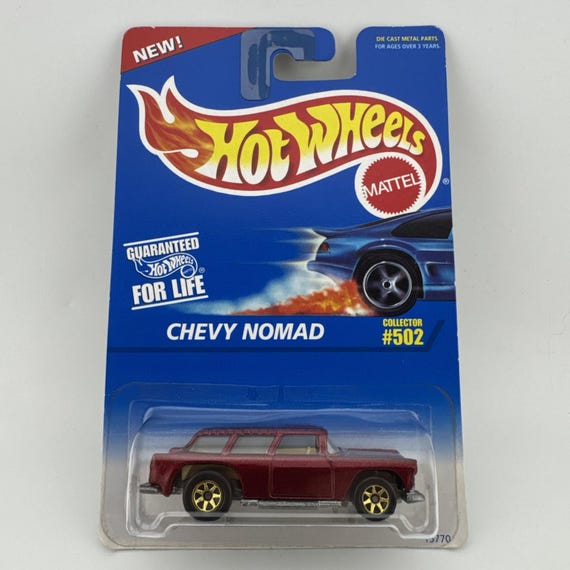 Hot Wheels 1995 Chevrolet Chevy Nomad Dark Red Collector's Edition