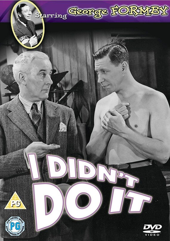 I Didn't Do It (DVD) George Formby Billy Caryll Jack Daly (UK IMPORT)