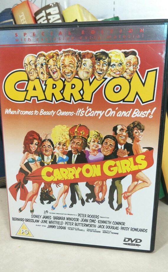 Carry on Girls [1973],Joan Hickson, Patsy Rowlands, Jack Douglas DVD Perfect Birthday Gift