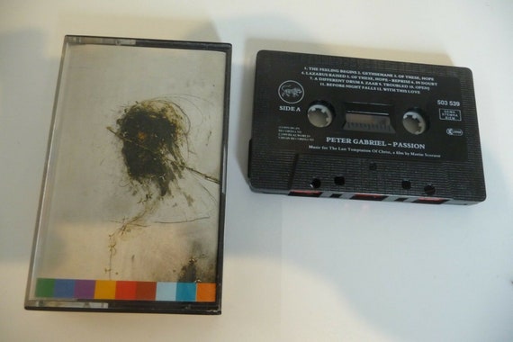 Peter Gabriel - Passion Music For The Last Temptation Of Christ 1989 Vintage Audio Cassette Tape s