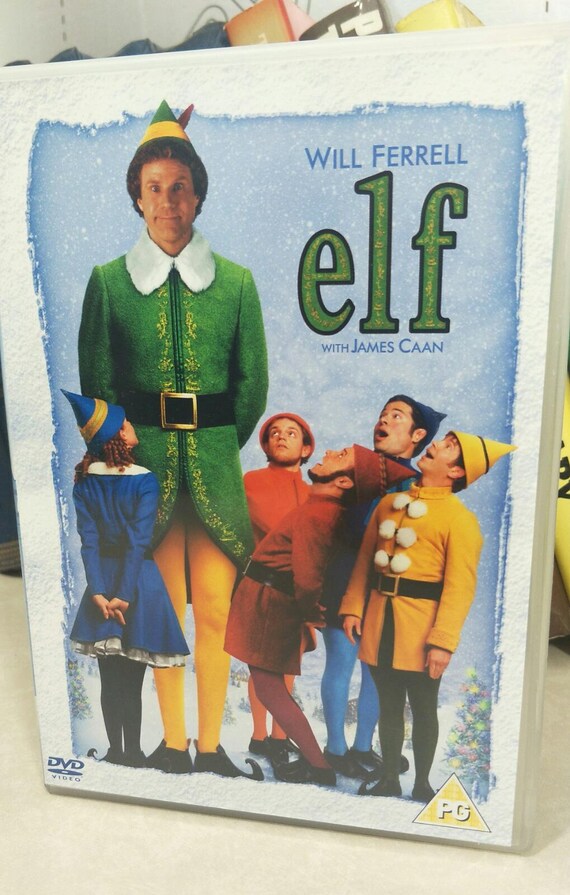 Elf DVD (2003, 2 Disc Set) Will Ferrell, James Caan DVD Perfect Birthday Gift