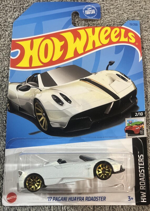 Hot Wheels Pagani Huayra Hw Roadster White - Collector's Edition