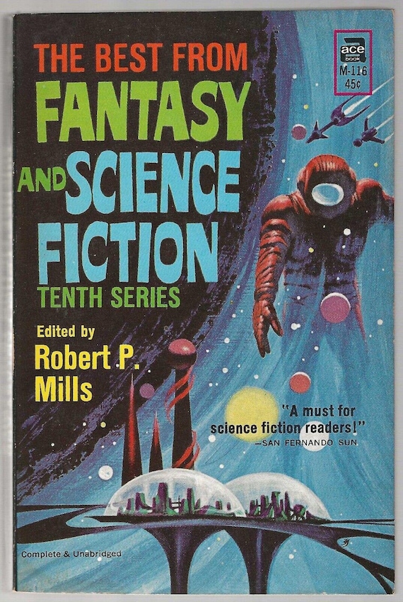The Best From Fantasy And Science Fiction Tenth Series, Ace M-116, 1961 PB