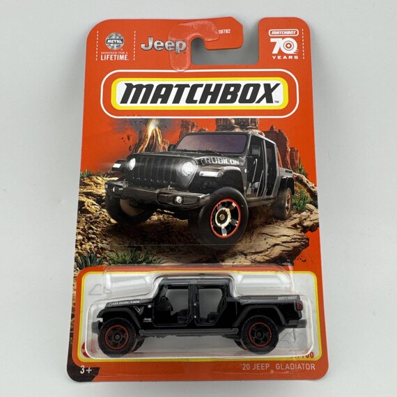 Matchbox Jeep Gladiator Off Road Mountain Black 70 Years Collector's Edition