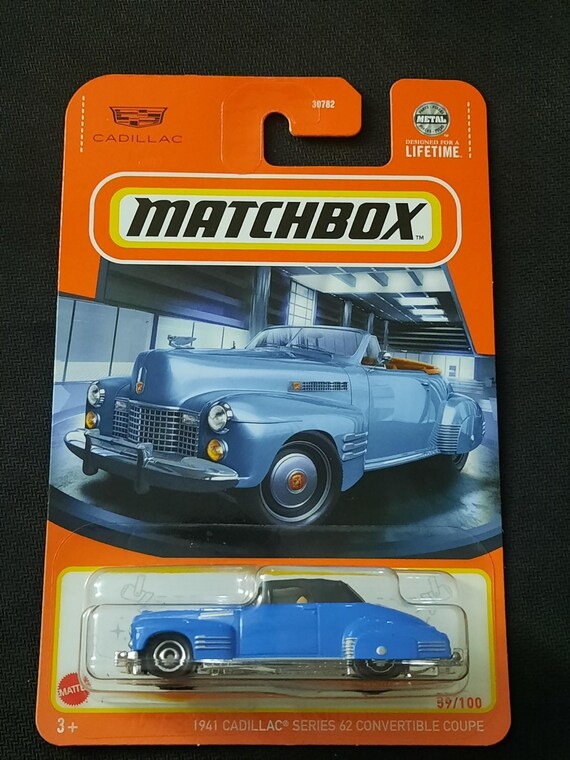 Matchbox 1941 Cadillac Series 62 Convertible Coupe - Blue - Collector's Edition