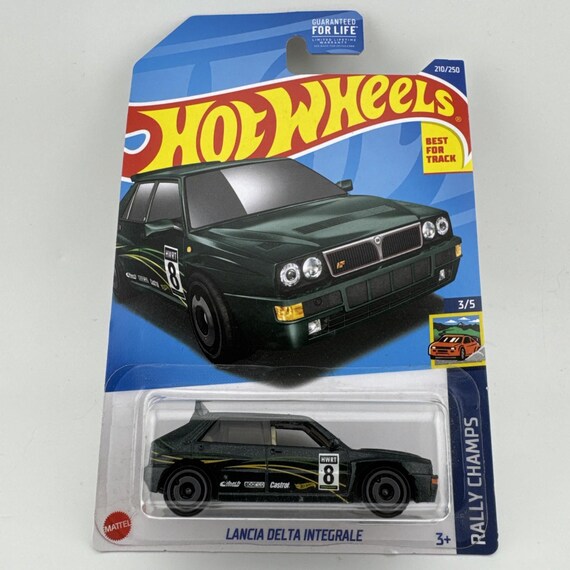 Hot Wheels Lancia Delta Integrale Rally Champs Dark Green Collector's Edition