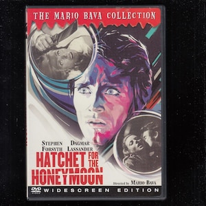 Hatchet for the Honeymoon: BAVA - Remastered Edition (DVD) Bava + Booklet 1969
