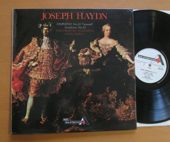 Haydn Symphony 42 & 45 Farewell Antal Dorati Decca Ace Of Diamonds SDD 414 Vinyl LP (12") s