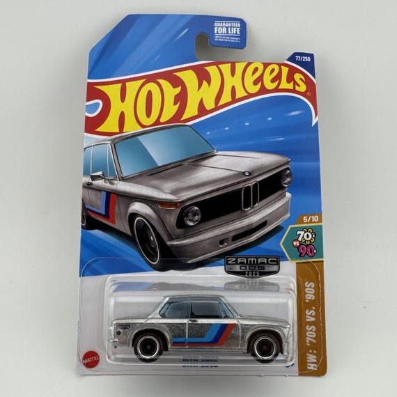 Hot Wheels BMW 2002 HW 70s vs. 90s Walmart Exclusive Zamac Collector's Edition