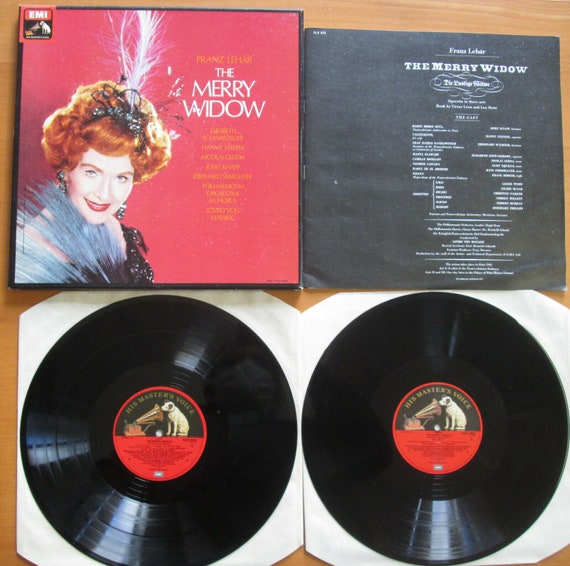 Franz Lehar The Merry Widow Schwarzkopf Matacic EMI SLS 823 Vinyl LP (12") Christmas Gift Ideas