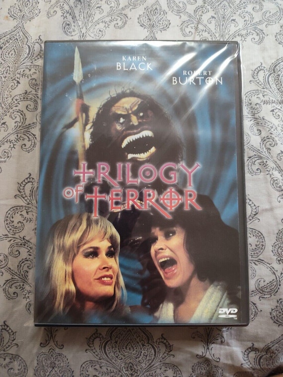 Trilogy of Terror (DVD, 1999) Oop Anchor Bay w/ Insert Karen Black Robert Burton