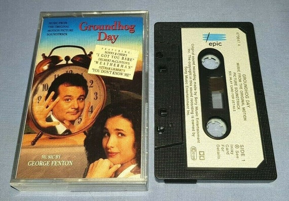 Groundhog Day Soundtrack - George Fenton Epic Audio Cassette Tape