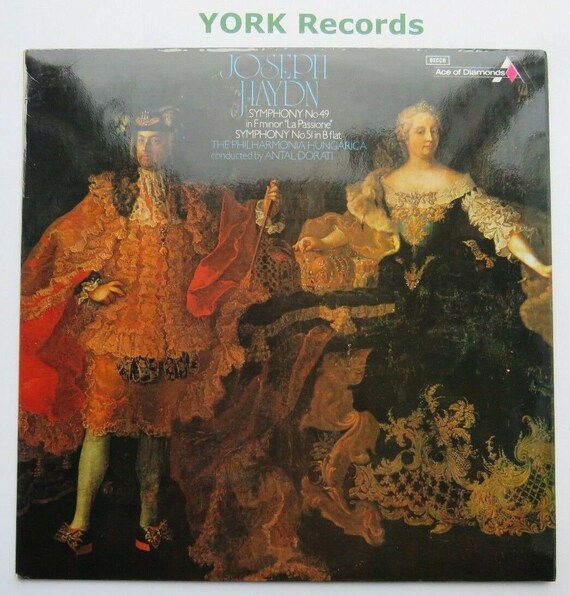 HAYDN - Symphonies No 49 & 51 Dorati Philharmonia Hungarica Decca SDD 359 Vinyl 1976 LP (12") s