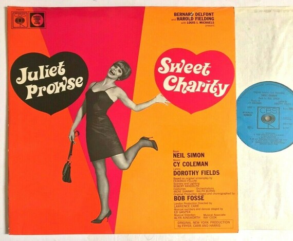 Juliet Prowse - Sweet Charity Original London Cast CBS - 70035 Vinyl LP (12") Christmas Gift Ideas