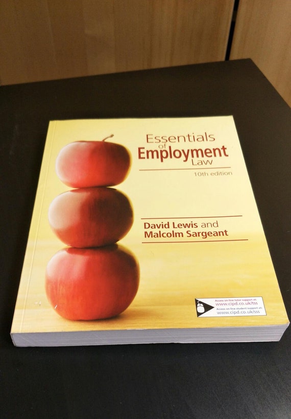 Essentials of Employment Law by Malcolm Sargeant Paperback 10th Edition Christmas Gift Published by CIPD