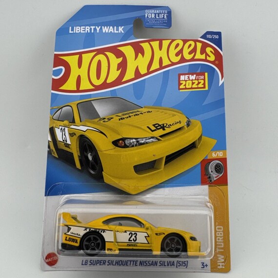 Hot Wheels LB Super Silhouette Nissan Silvia S15 HW Turbo Yellow Collector's Edition