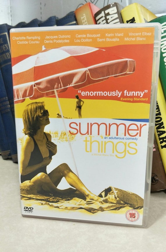 Summer Things 2002 French Drama Movie starring Charlotte Rampling DVD Father's Day Gift Ideas