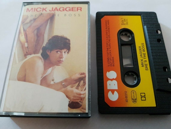 Mick Jagger She's The Boss Cassette - 1985 Vintage Audio Cassette Tape s